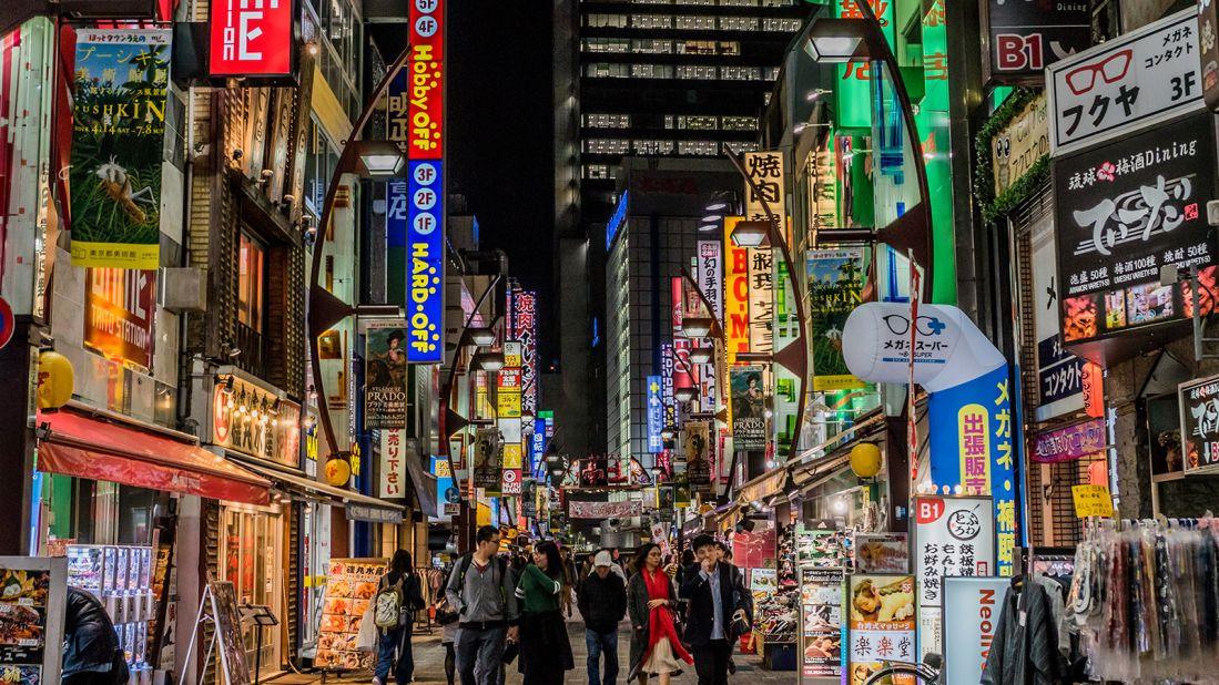 <strong>Ameya-yokocho Market: </strong>Once a black-market magnet for wartime goods, Ameya-yokocho market sells military surplus supplies along with discount souvenirs and street food.